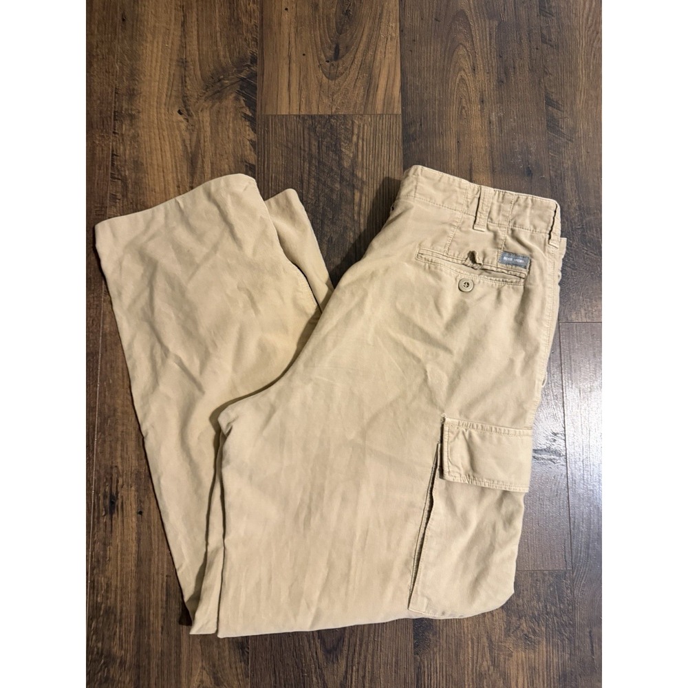 Hugo Boss Sport Orange Pants Mens 34x30 Khaki Beige Regular Fit Chinos
